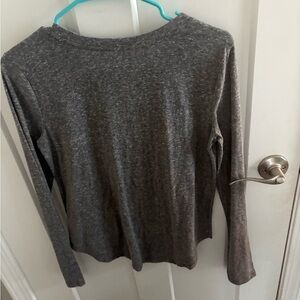 SO Charcoal Long Sleeve Women's Top